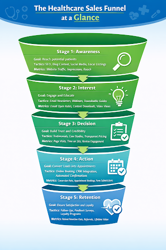 Healthcare Sales Funnel