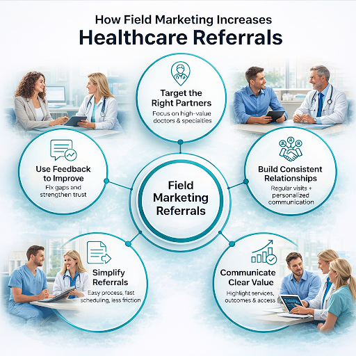 Increase Referrals With Field Marketing