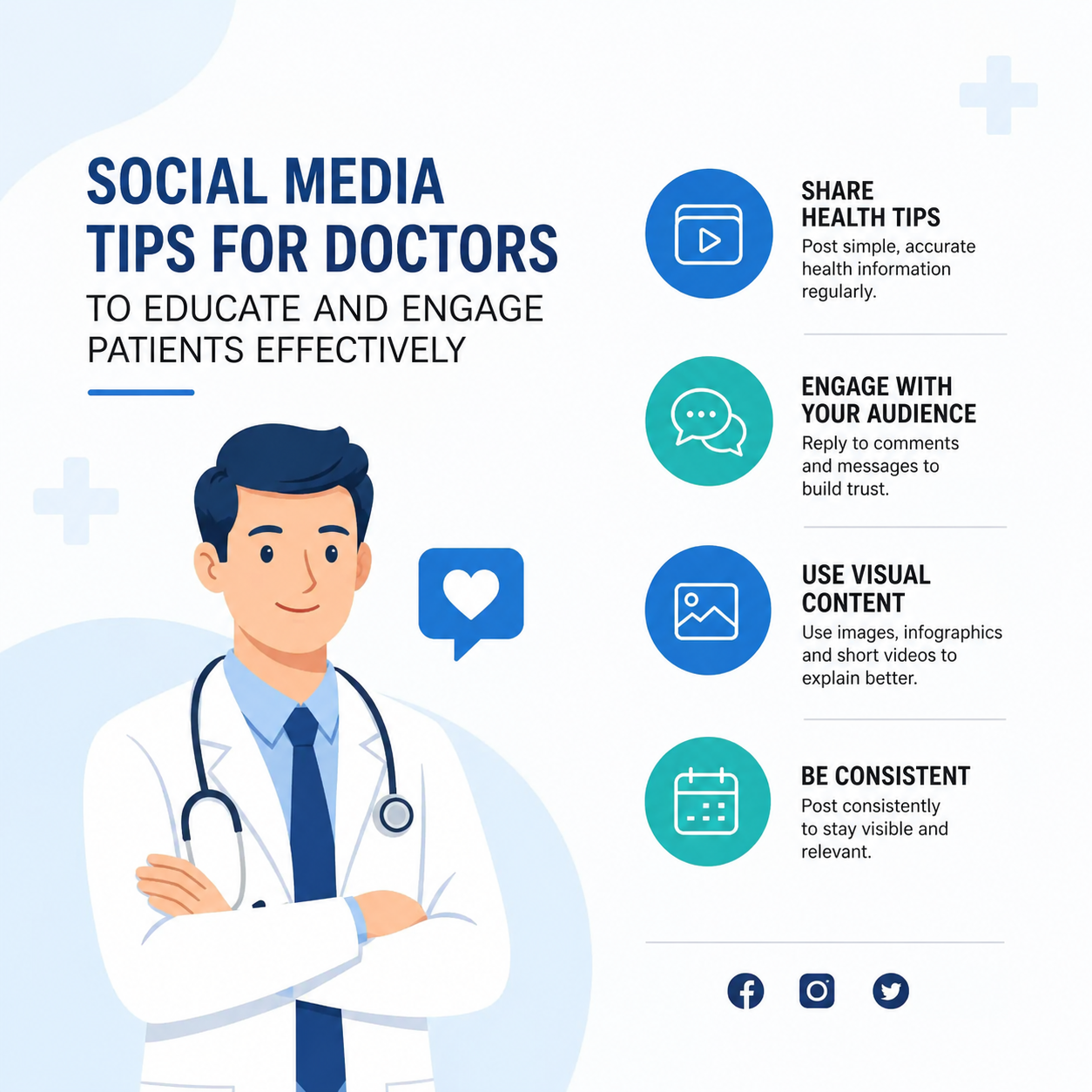 Social Media tips for doctors Social Media tips for doctors