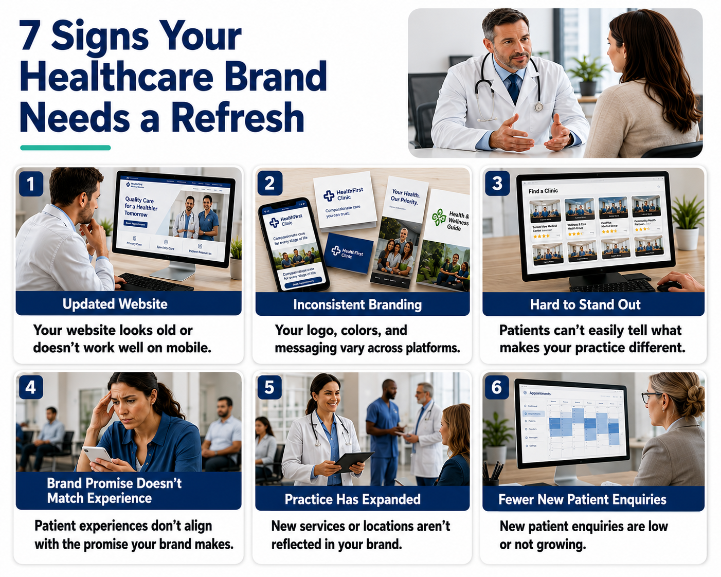 Signs Your Healthcare Brand Needs a Refresh